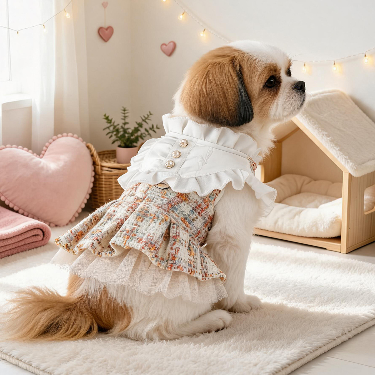 Fashion Street Cat - Niedliches Prinzessinnenkleid für Hunde und Katzen