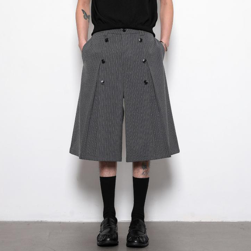 Street Fashion Trends 2026 - 2026 Herbst Neue Herren Einfarbige Capri-Hosen