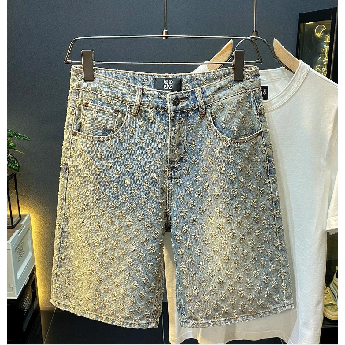 Street Fashion Jeans - Sommer High-Street Denim-Shorts für Herren, Lässige