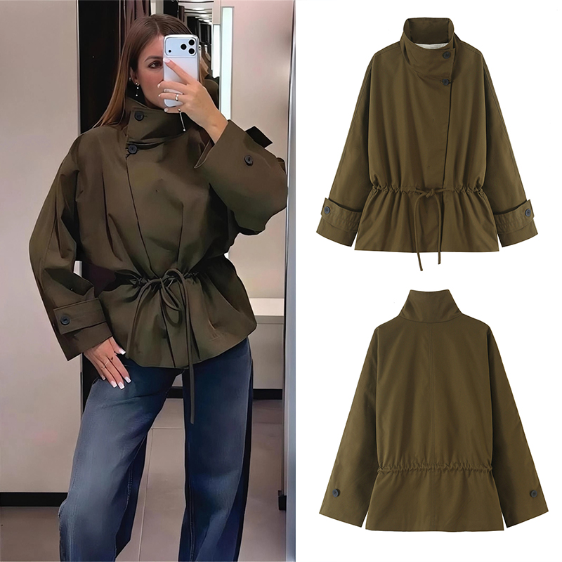 Street Fashion Trends 2026 - Guobioziy Damen Lässige Lose Parker-Jacke 2026