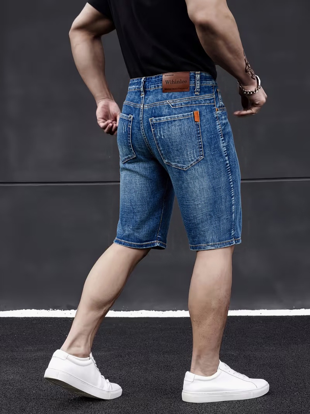 Street Fashion Jeans - Wthinlee Neue Business-Herrenjeans, lässig, gerade geschnitten,