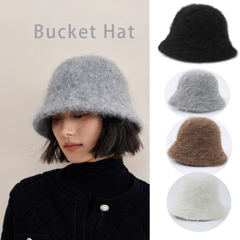 Street Fashion Russia - Winter Alpaka Faser Hochwertige Eimer Hut