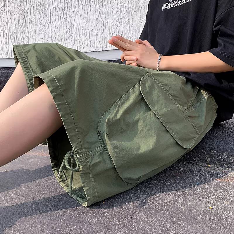 Cargo Pant Wide - Herren Lässige Cropped-Hose 2026 Sommer Amerikanische
