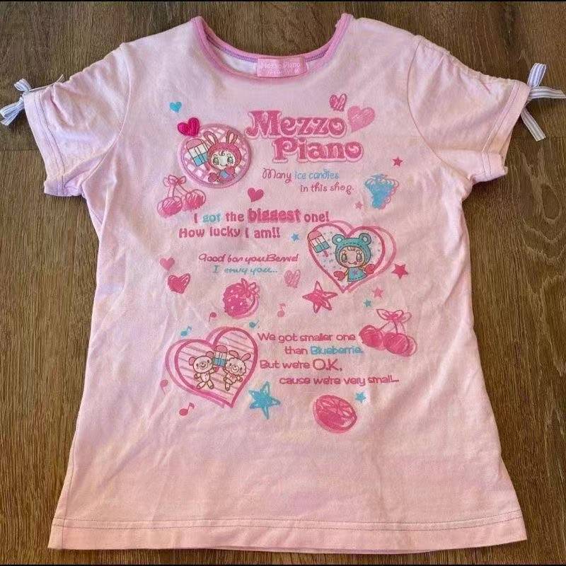 Vintage Kawaii Süße Kurzarm-T- – Street For Fashion Bewertung und Preis