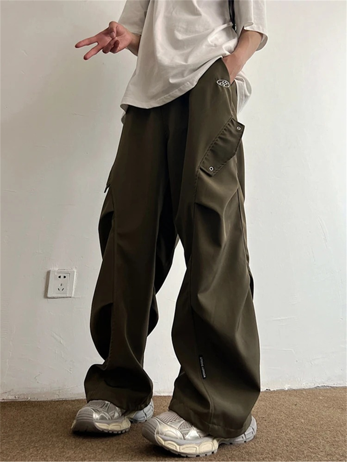 Schwarze Cartoon-Cargohose für – Cargo Pant Wide Bewertung und Preis