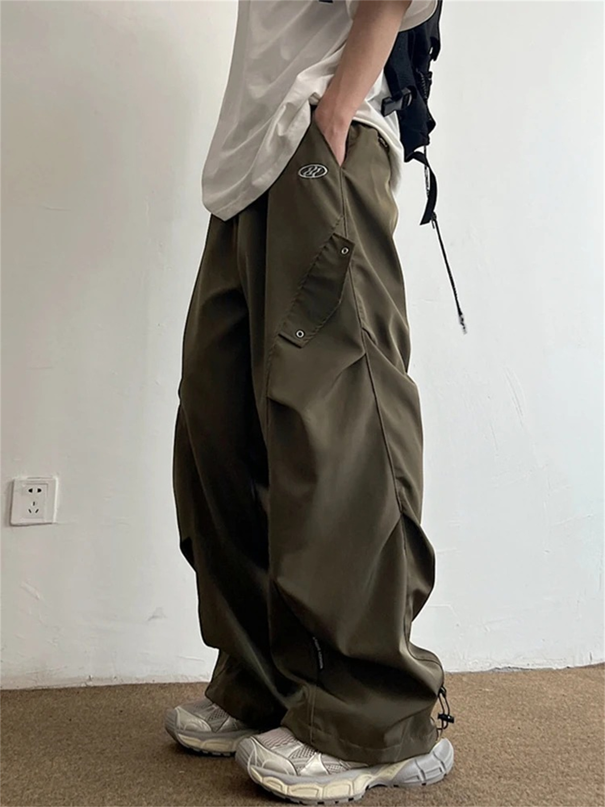 Schwarze Cartoon-Cargohose für – Cargo Pant Wide Bewertung und Preis