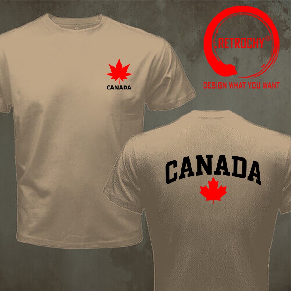 Kanada-T-Shirt mit lustigem Au – Street Fashion Canada Bewertung und Preis