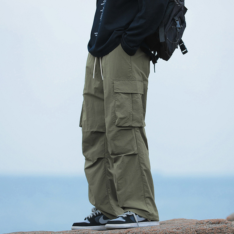 Sommer Herren Loose Cargo Pant – Cargo Pant Wide Bewertung und Preis