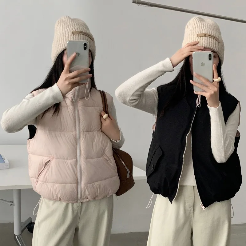 Stehkragen, lockere Damenweste – Puffer Vest Padded Bewertung und Preis