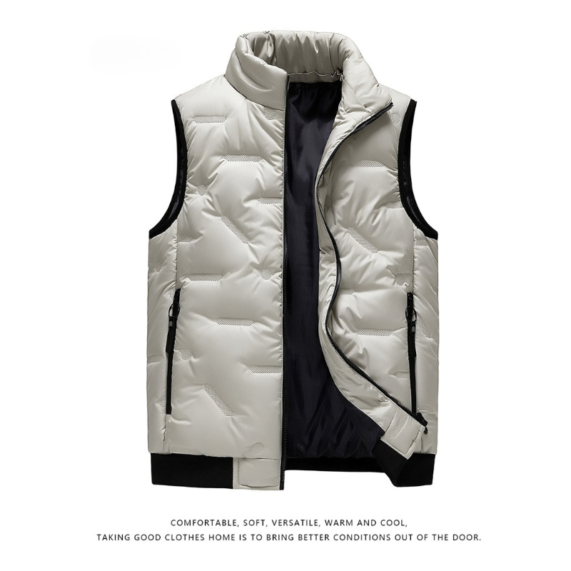 Winterwarme ärmellose Herren-P – Puffer Vest Padded Bewertung und Preis