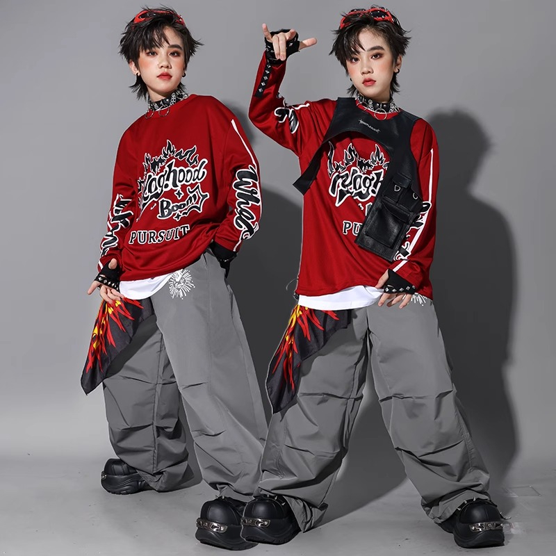 Jungen K-Pop Sweatshirt Mode W – Street Fashion Show Bewertung und Preis