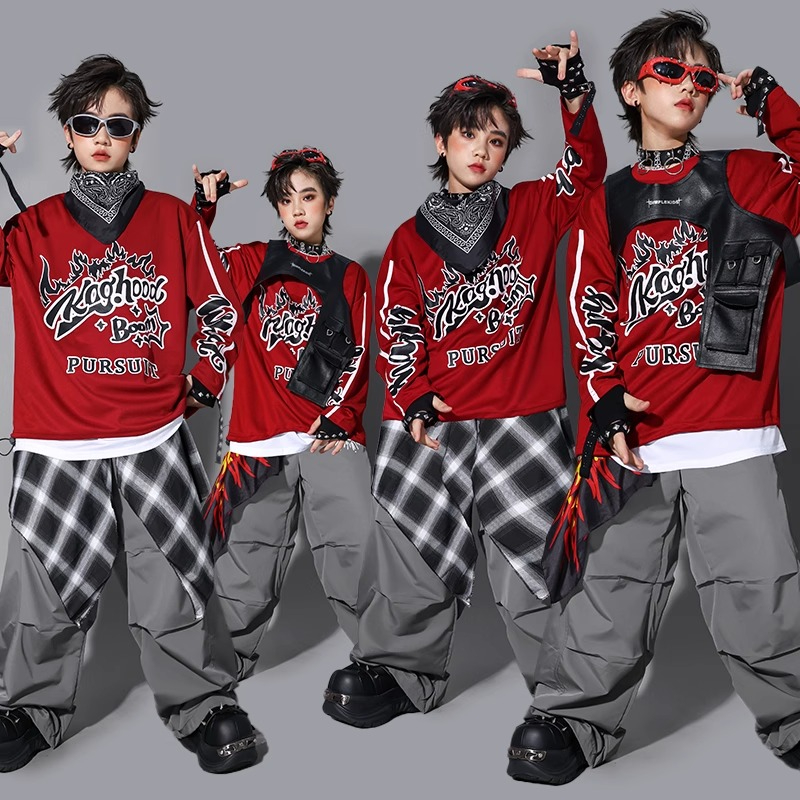 Jungen K-Pop Sweatshirt Mode W – Street Fashion Show Bewertung und Preis