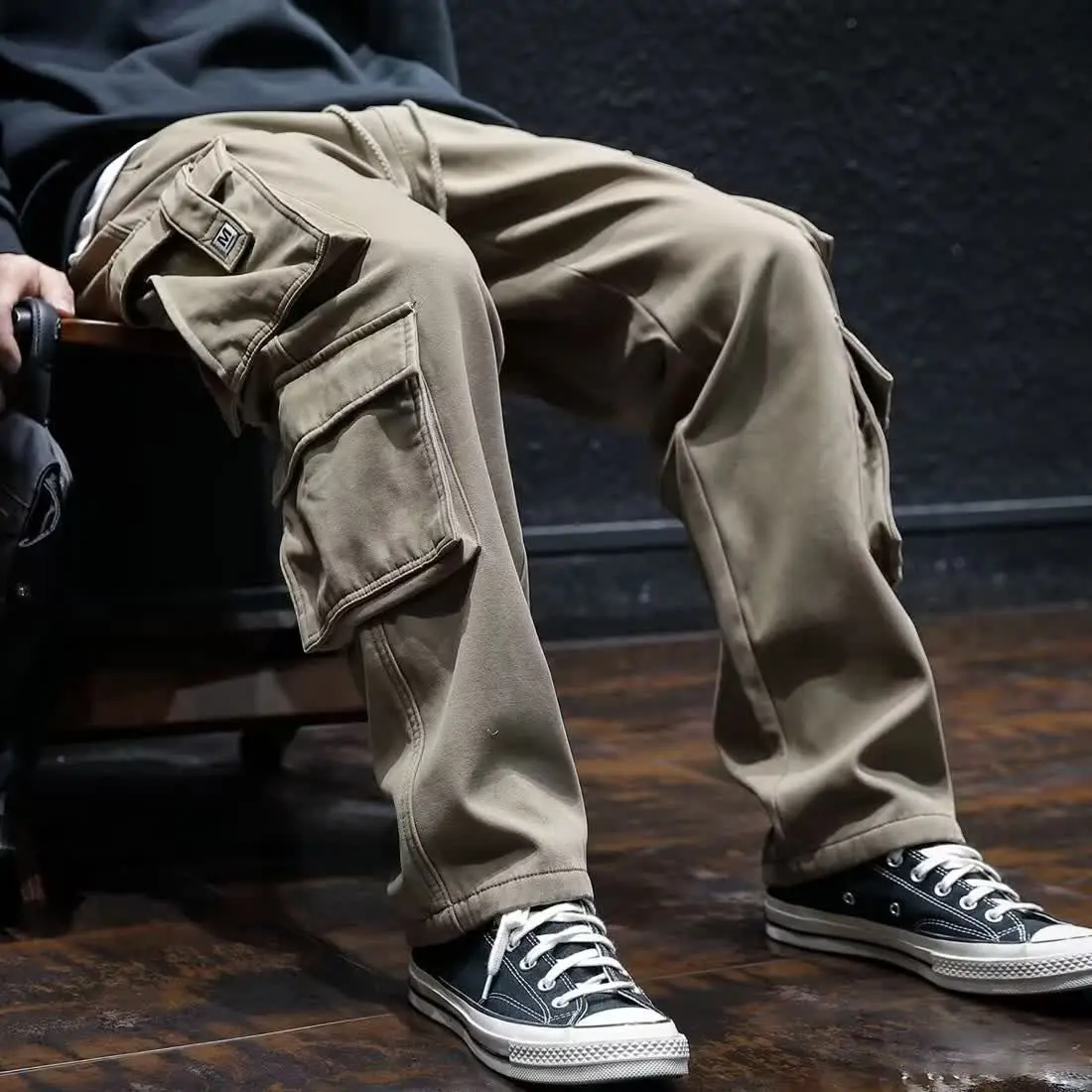 Breite Multi-Pocket-Hose für H – Cargo Pant Wide Bewertung und Preis