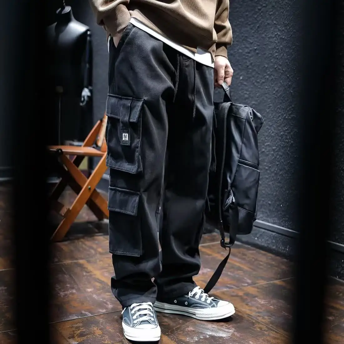 Breite Multi-Pocket-Hose für H – Cargo Pant Wide Bewertung und Preis