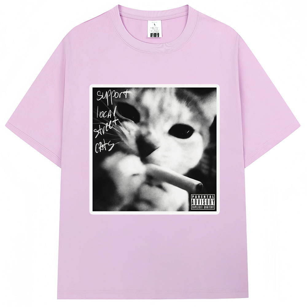 90er Vintage Lustiges Katzen-M – Fashion Street Cat Bewertung und Preis