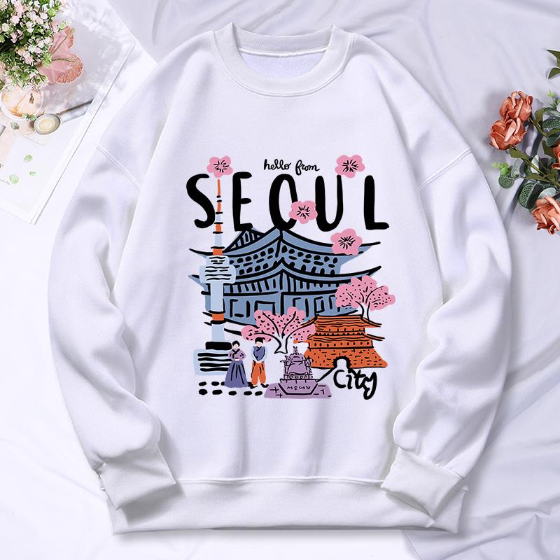 Seoul Schöne Landschaft Druck  – Street Fashion Of Seoul Bewertung und Preis