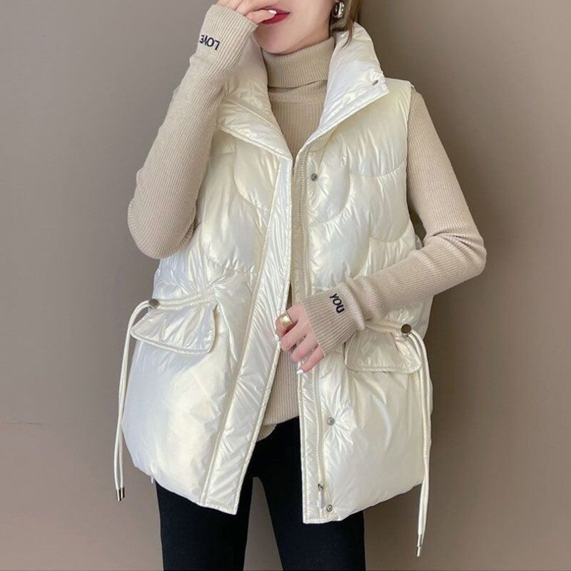 2024 Neue Daunen-Baumwoll-West – Puffer Vest Padded Bewertung und Preis