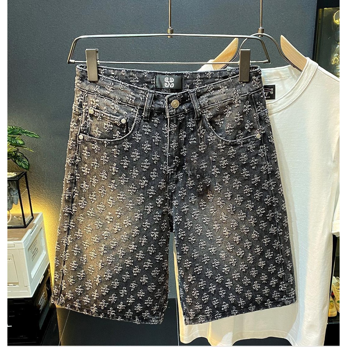 Sommer High-Street Denim-Short – Street Fashion Jeans Bewertung und Preis