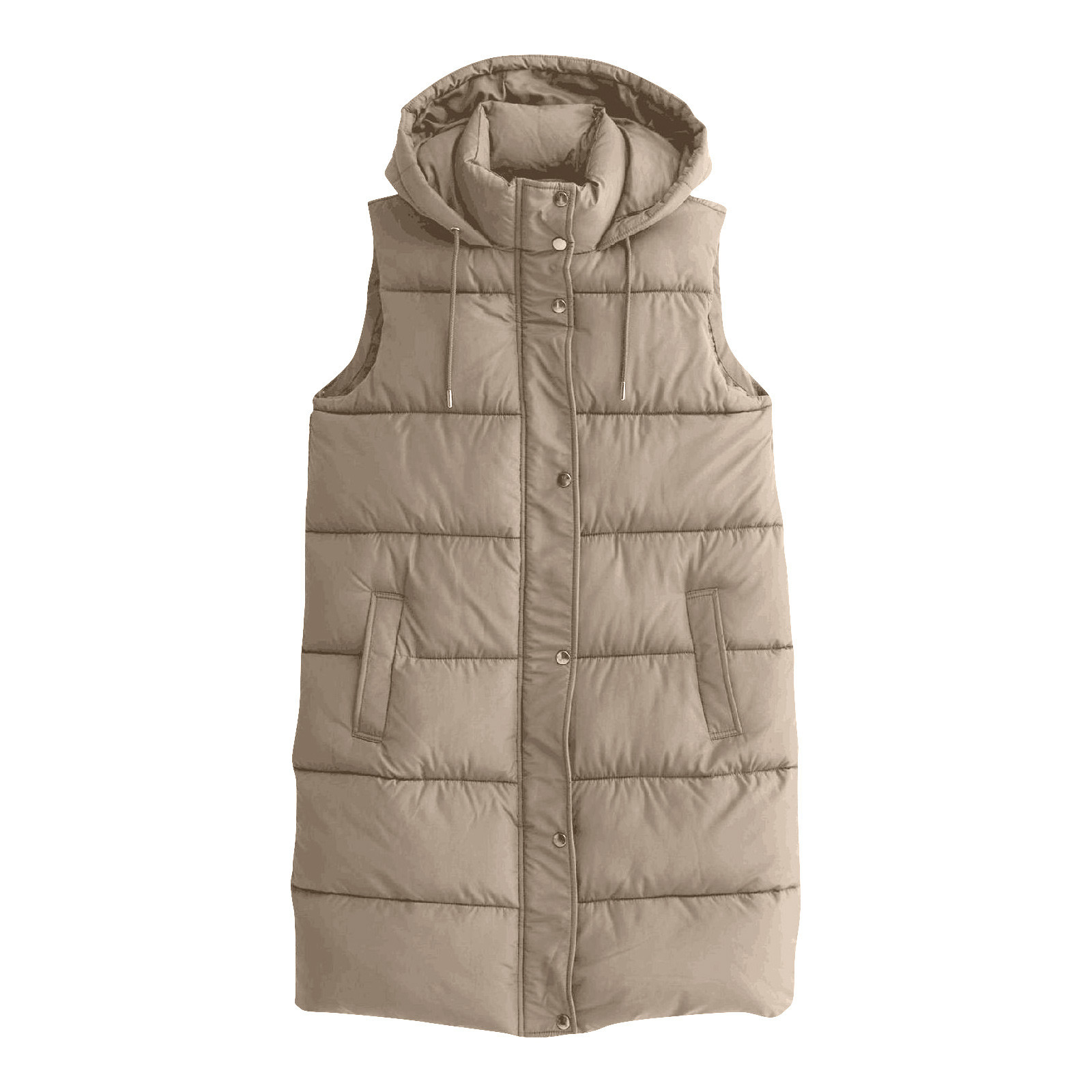 Damen Lange Weste Winterjacke  – Puffer Vest Padded Bewertung und Preis