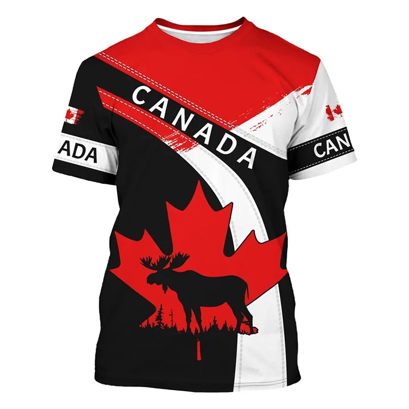 Modisches Neues Kanada T-Shirt – Street Fashion Canada Bewertung und Preis