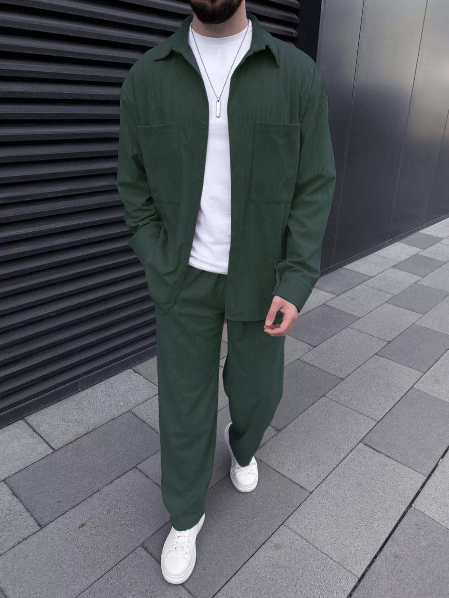 Herren-Cordoutfit im Zweiteile – Street Fashion Outfit Bewertung und Preis