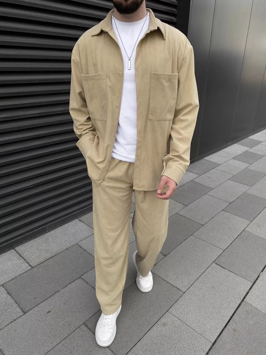 Herren-Cordoutfit im Zweiteile – Street Fashion Outfit Bewertung und Preis