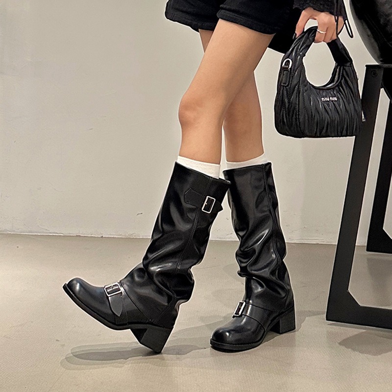 2025 frau Stiefel Kniehohe Pla – Street Fashion Trends Bewertung und Preis