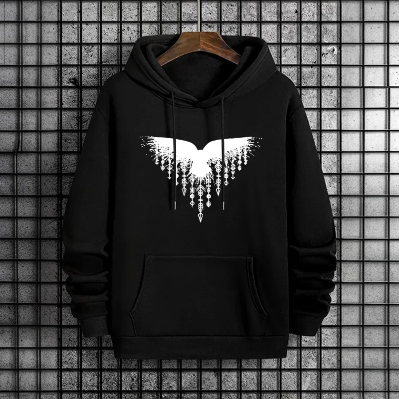 Rabe bedruckter Herren-Kapuzen – Street Fashion Urban Bewertung und Preis