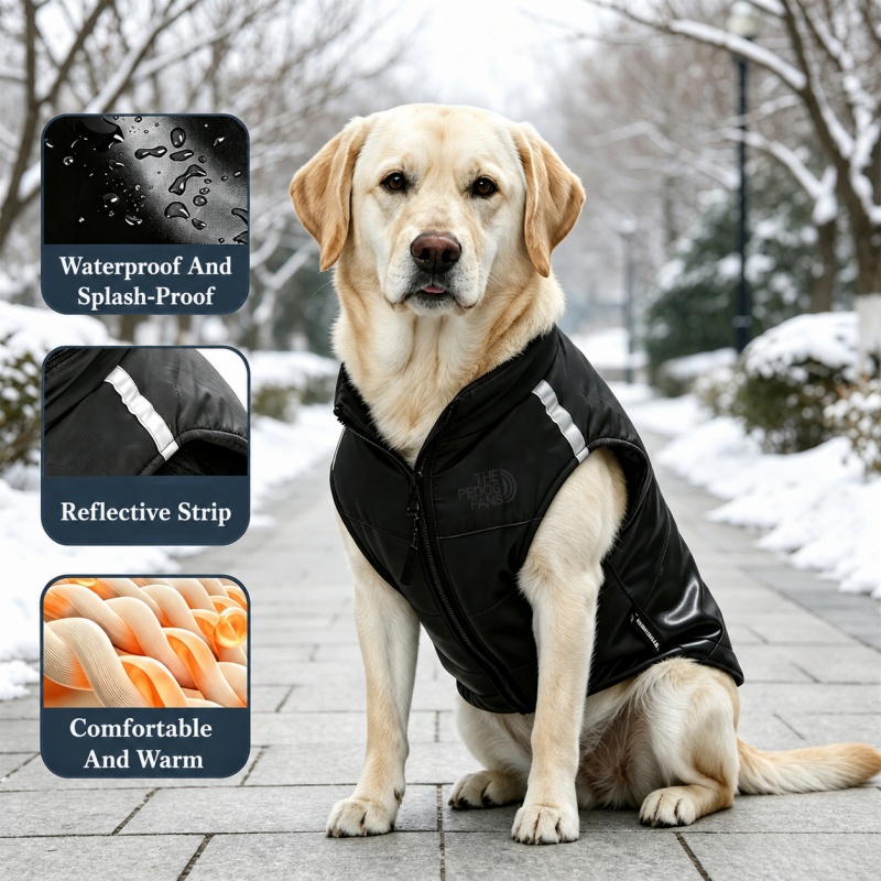 Motorrad-Stil Hunde-Pufferwest – Puffer Vest Padded Bewertung und Preis