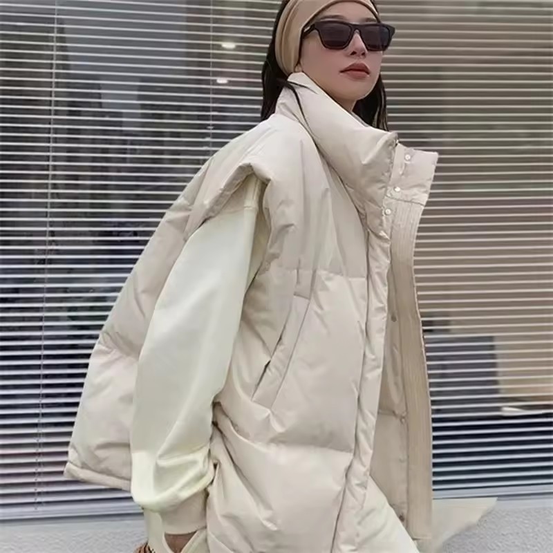 2025 neue Koreanische Winter W – Puffer Vest Padded Bewertung und Preis