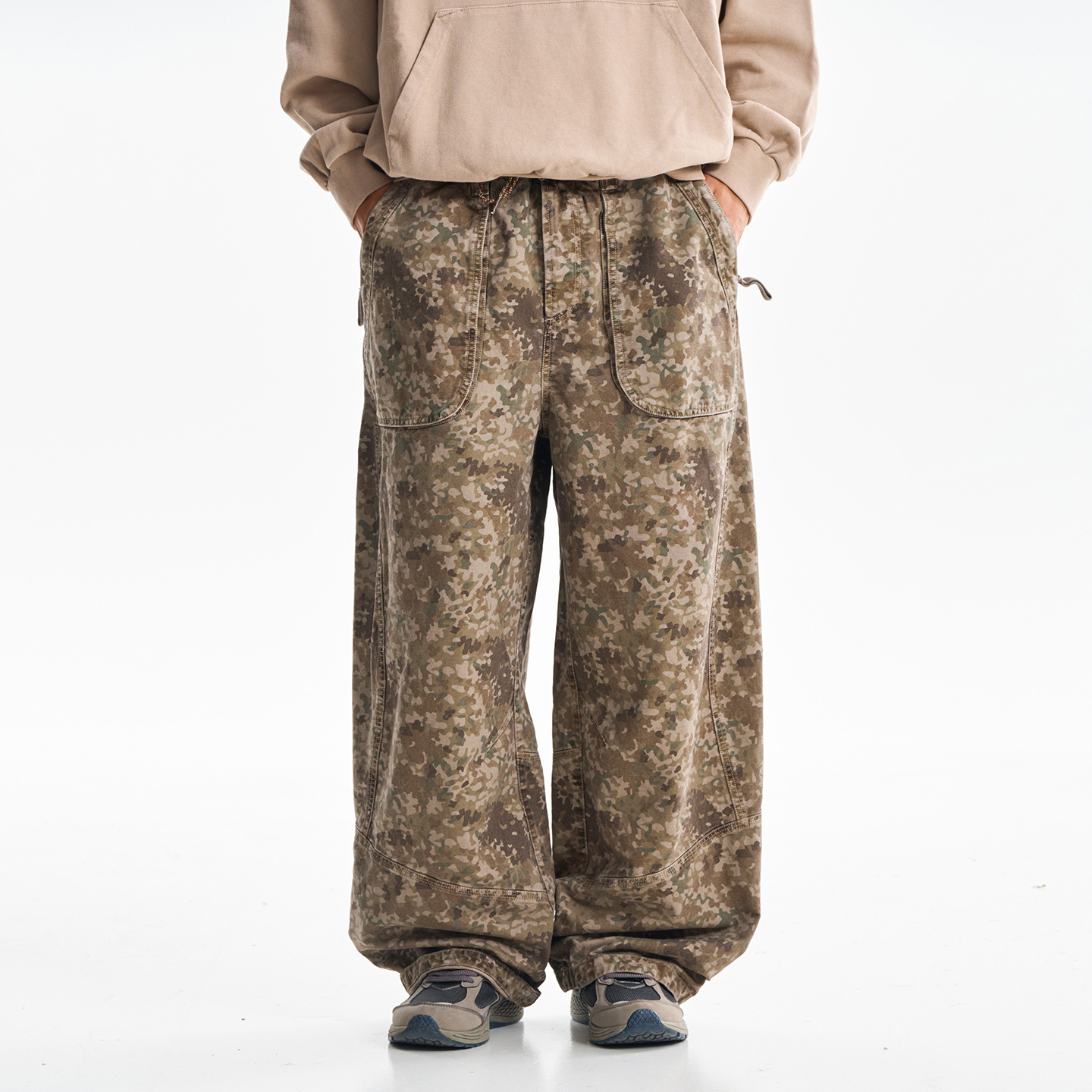 Hochwertige Bedruckte Baumwoll – Cargo Pant Wide Bewertung und Preis