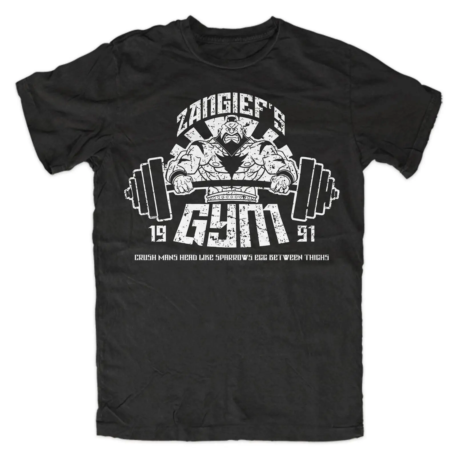Zangief s Gym 2 T-Shirt Gamer  – Street Fashion Russia Bewertung und Preis