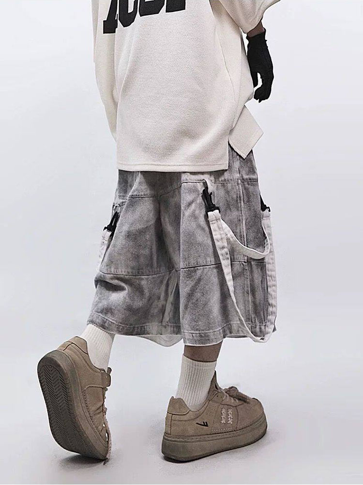 Retro Hip-Hop Herren-Jeans mit – Street Fashion Jeans Bewertung und Preis