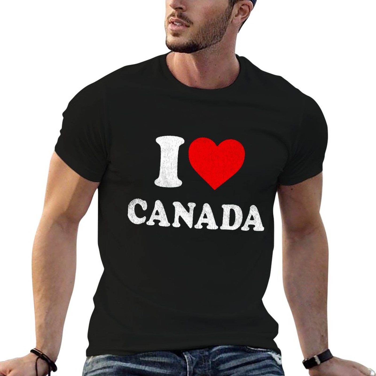 Ich liebe Kanada T-Shirt Souve – Street Fashion Canada Bewertung und Preis