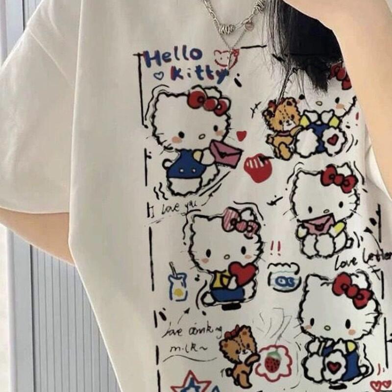 Kurzärmeliges Sommer Hello Kit – Street For Fashion Bewertung und Preis