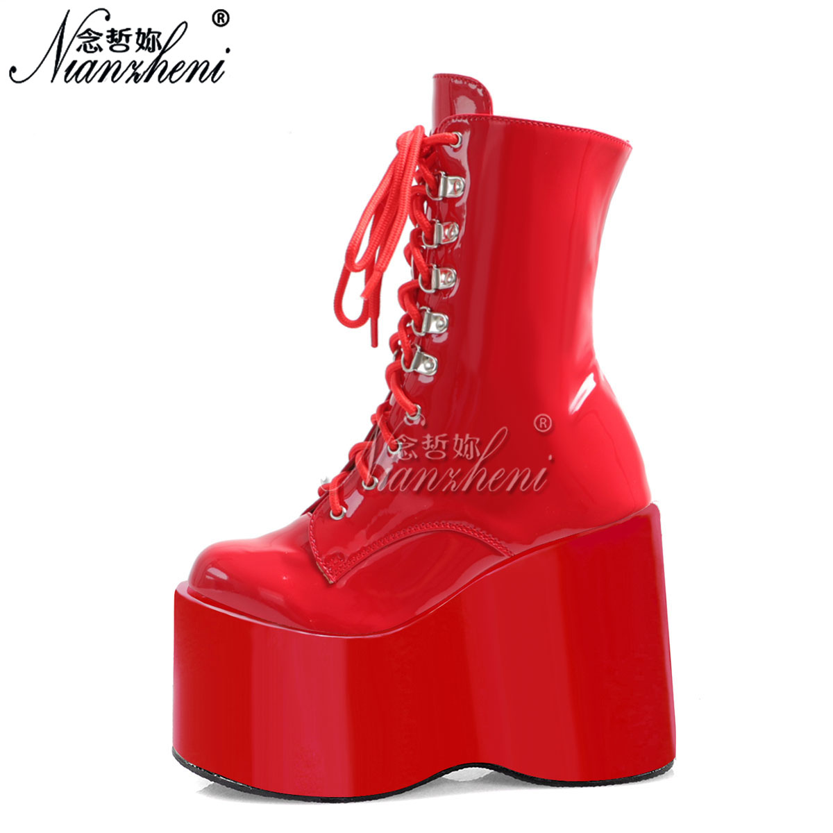 Neuheit 12cm Hohe Absätze Mode – Street Fashion Show Bewertung und Preis