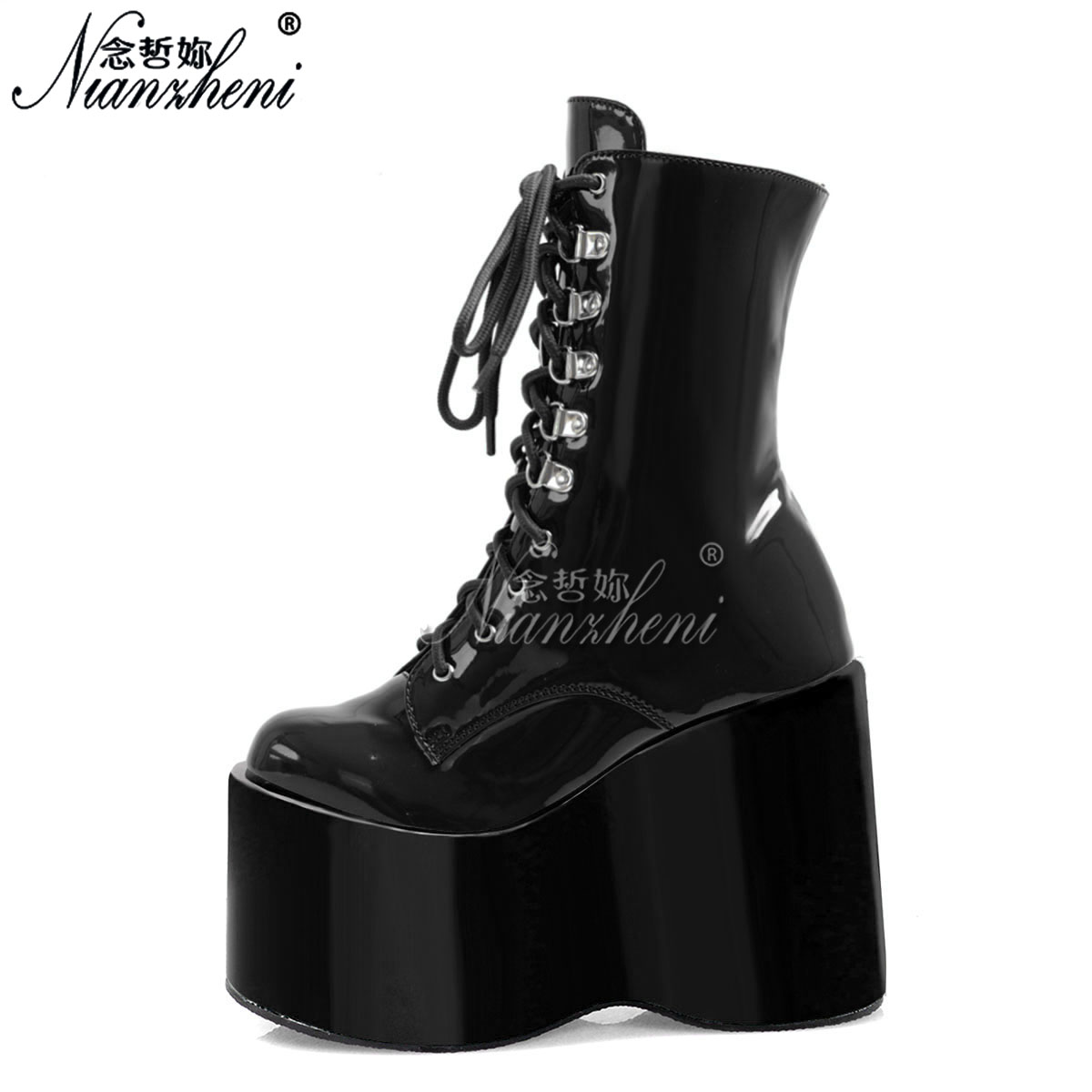 Neuheit 12cm Hohe Absätze Mode – Street Fashion Show Bewertung und Preis